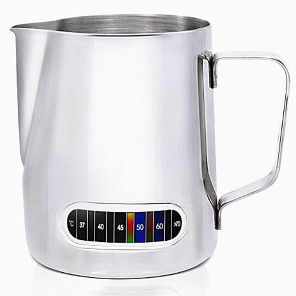 Milk Steaming Pitcher - 온도계가 내장된 우유 거품기 라떼 아트