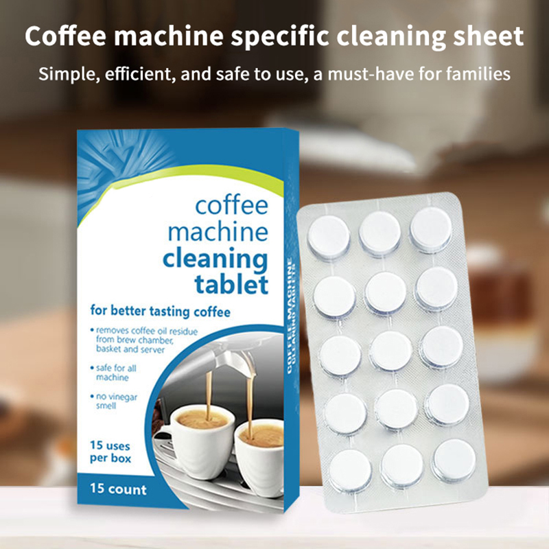 Backflush Tablet Cleaner - 새로운 에스프레소 머신 세척 타블렛, 디스케일링-백플러시