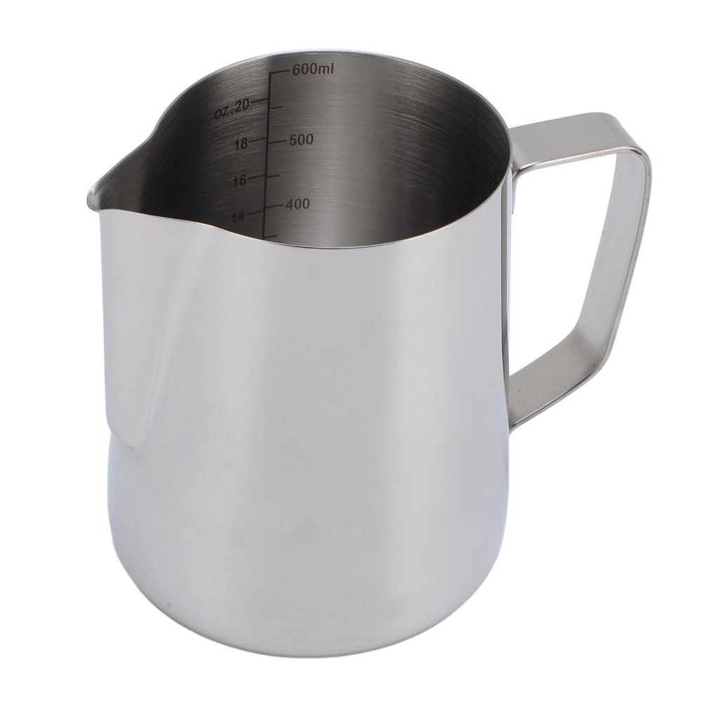 Milk Steaming Pitcher - 600ml 용량 우유 거품기 304 식품