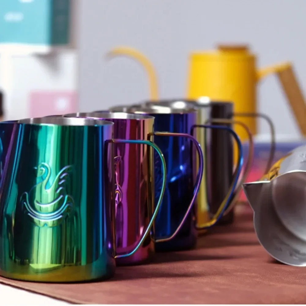 1개 600ml 우유 주전자 스팀 및 거품 제조용 스테 - Milk Steaming Pitcher 리뷰 및 가격